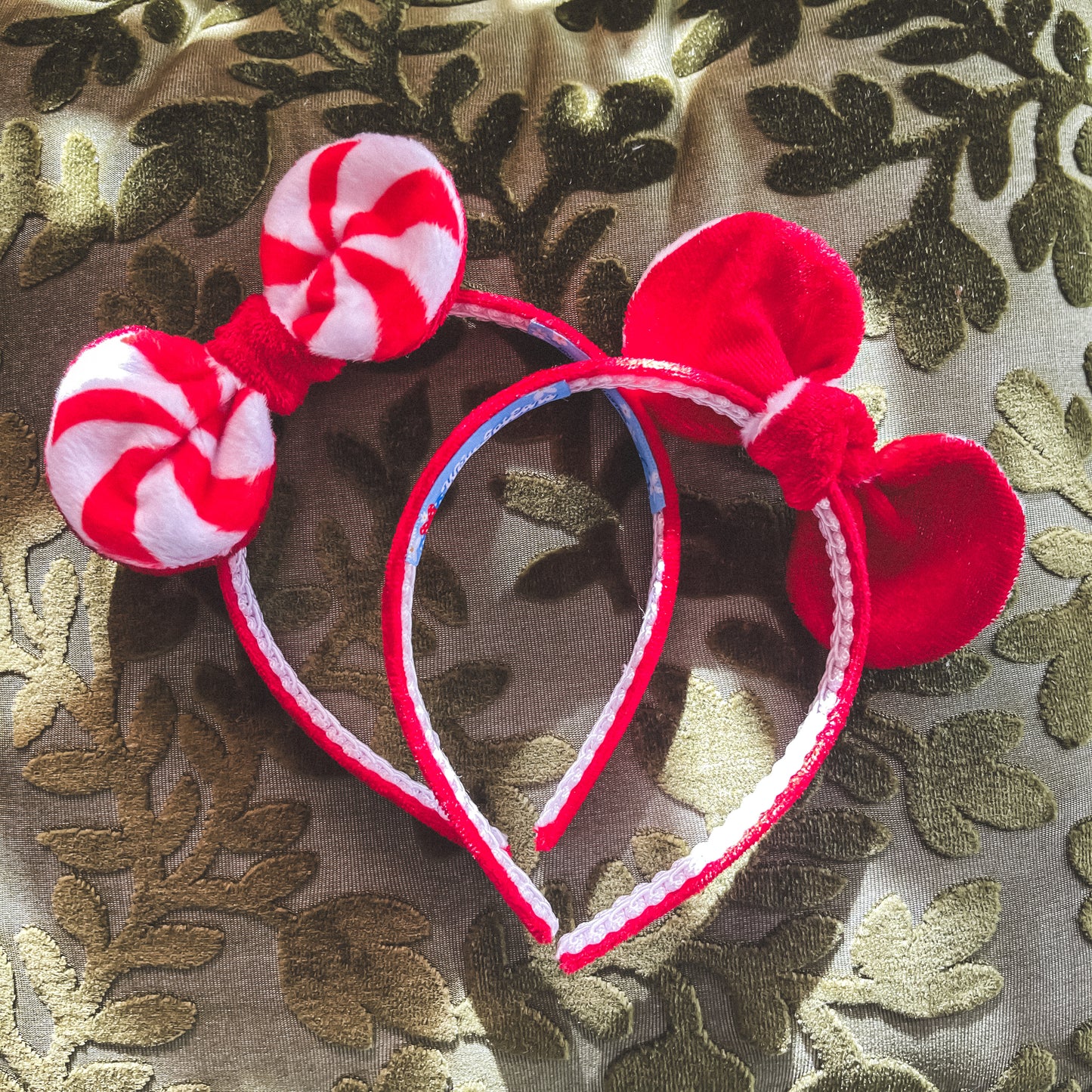 Peppermint Knot Ears Headband