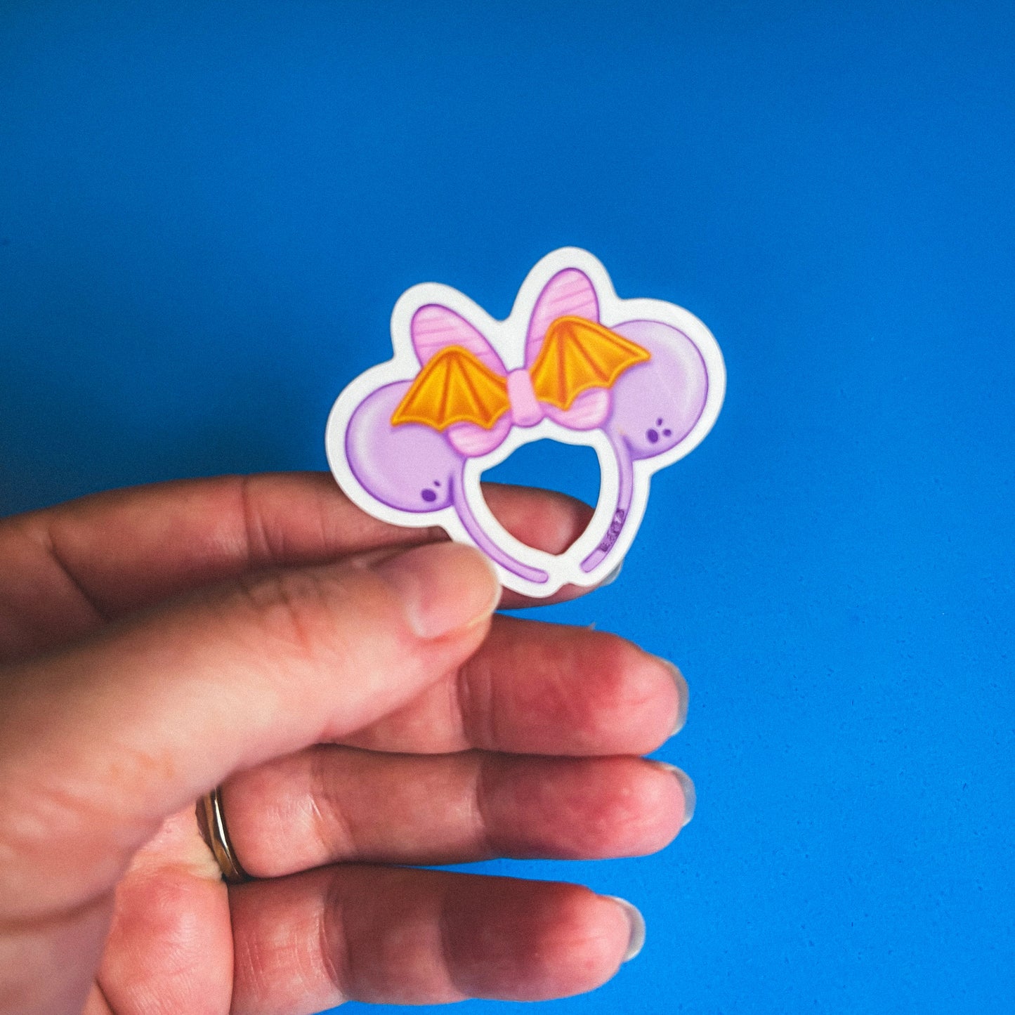 One Little Spark Ears Sticker